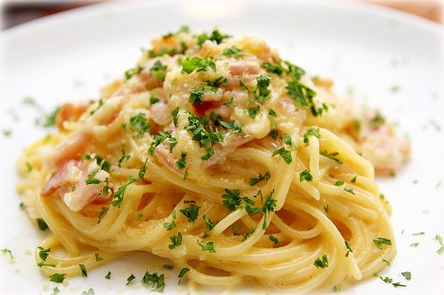Recept na špagety carbonara