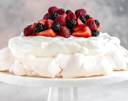 Jednoduchý recept na originální dort Pavlova